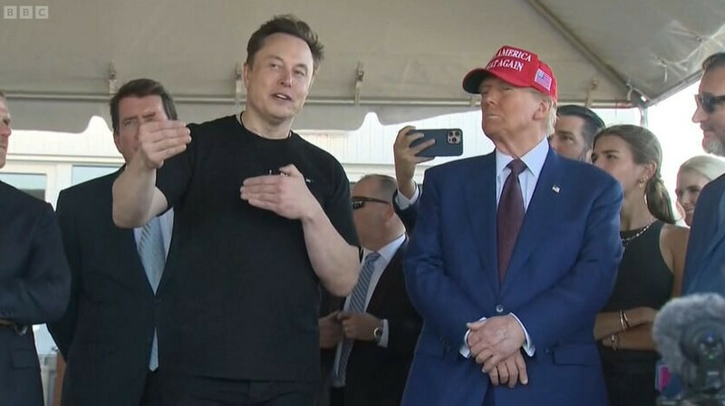 Маск и Трамп вместе на запуске: что готовит SpaceX?
