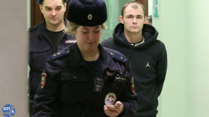 В Москве кладовщика приговорили к колонии за надпись в поддержку «РДК»