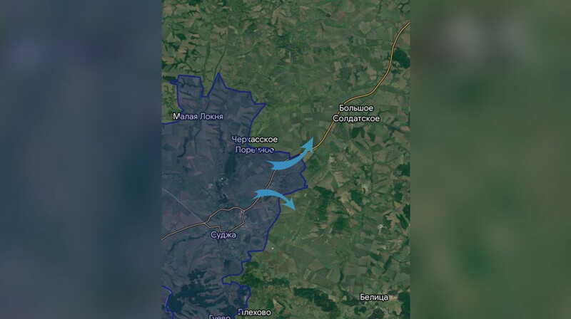 ВСУ начали масштабное наступление в Курской области с использованием тяжелой техники