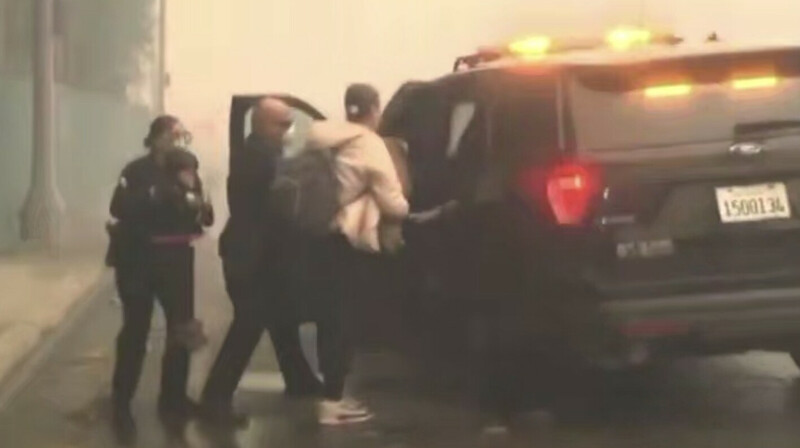 Голливудские звезды эвакуированы из-за пожаров в Пасифик-Палисейдс