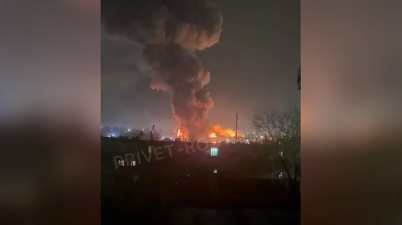 Склад российских дронов-разведчиков уничтожен в Ростовской области