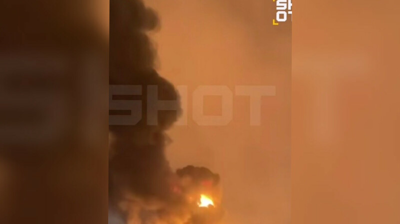 В Казани атакован химический завод "Оргсинтез"? ВИДЕО