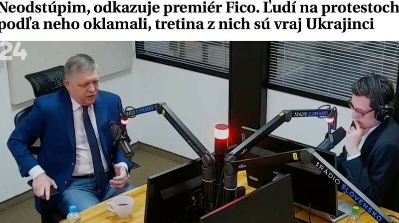 «Украина готовит майдан в Словакии» — громкое заявление Фицо