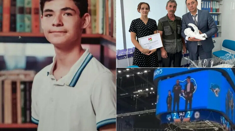 В Астане почтили память юноши, чьи органы спасли пациентов