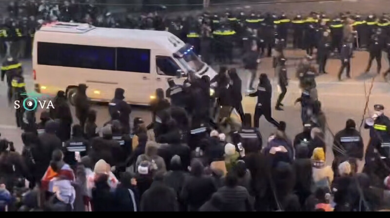 Жёсткий разгон в Грузии: задержаны оппозиционеры и бывший мэр Тбилиси