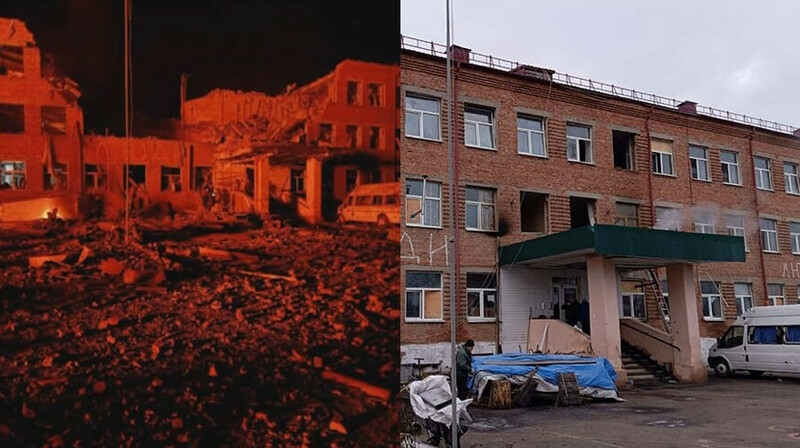 Россия и Украина обвиняют друг друга в атаке на школу-интернат в Курской области