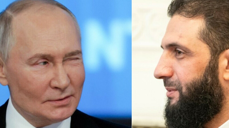 Путин провел первый разговор с новым главой Сирии