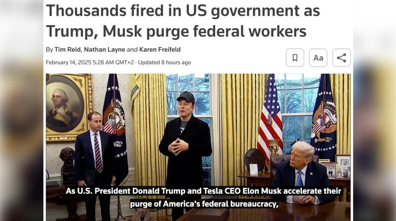 Массовые увольнения: Трамп и Маск чистят правительство США