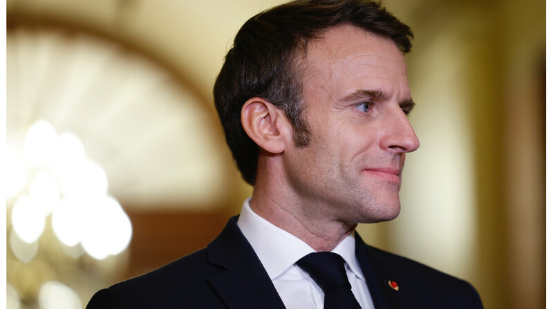 Макрон: убеждение Путина прекратить войну — хорошая новость, но решать должны украинцы