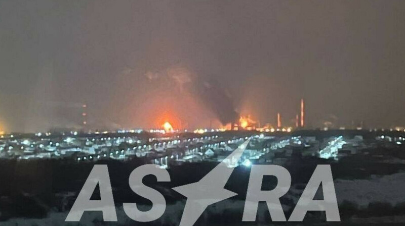 Украинские дроны атаковали Сызранский НПЗ, он горит