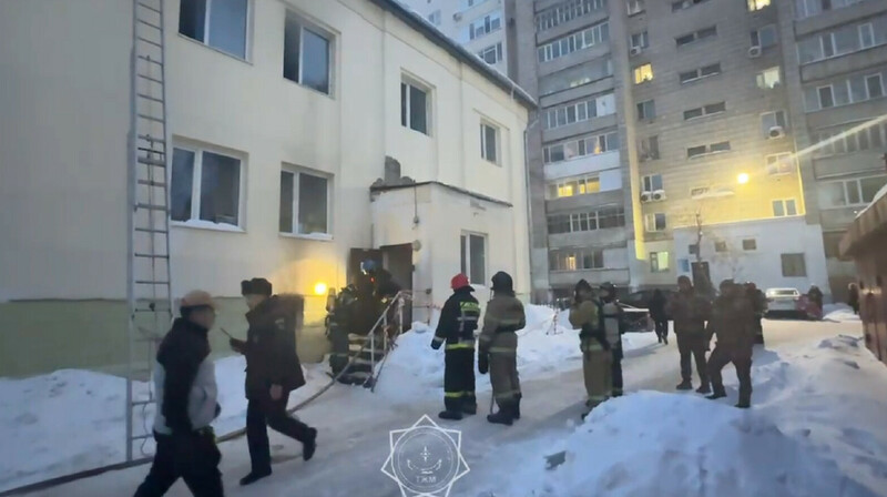 Театр горел в Астане: три человека пострадали