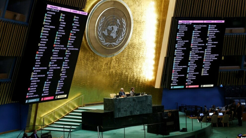 США назвали принятую резолюцию «первым значимым шагом к миру»