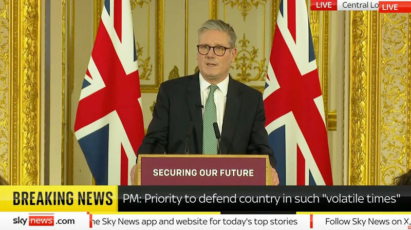 Великобритания выделит Украине 1,6 млрд фунтов на ПВО – Стармер