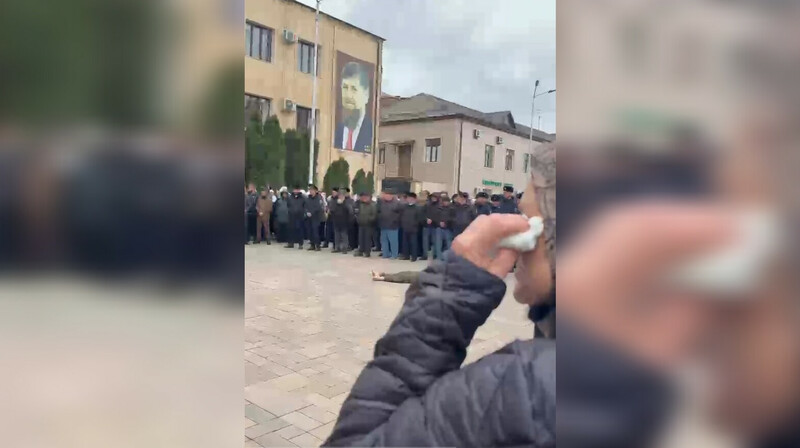 Тело подростка, напавшего на гаишников, выставили напоказ в Чечне