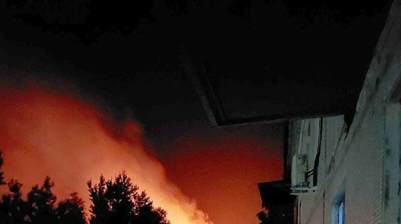 Масштабная атака дронов по Брянску