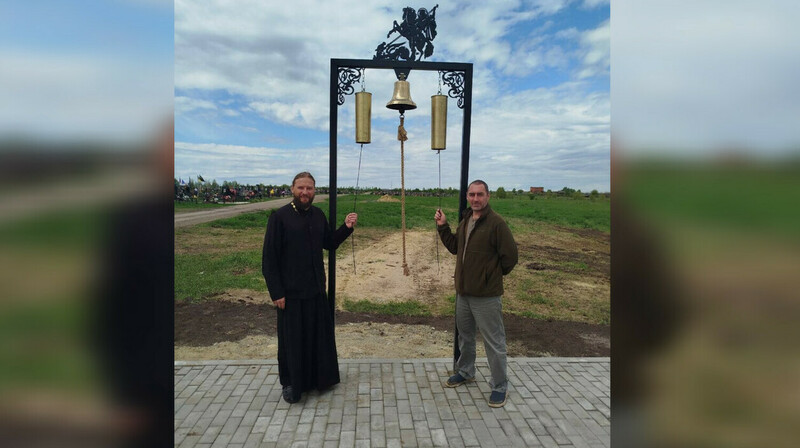 В Саратовской области на звоннице установили стреляные гильзы