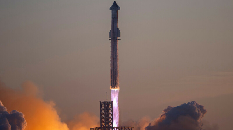 Девятая попытка запуска Starship закончилась аварией