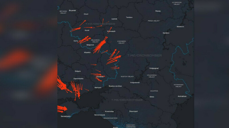Масштабная атака дронов: ВСУ атаковали Ростовскую область и Крым