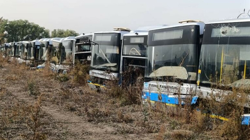 Больше 500 алматинских автобусов отправятся на металлолом