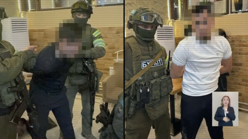В Алматы задержали группу вымогателей с оружием и наркотиками