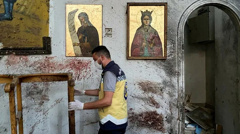 Террорист-смертник взорвался в православной церкви Дамаска