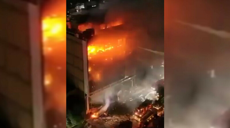 В Ираке при пожаре в торговом центре погибли 60 человек