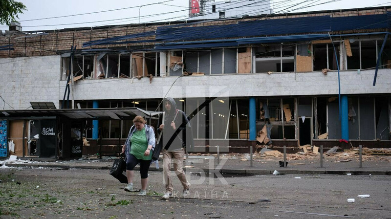 Киев подвергся атаке: один погибший, семеро раненых