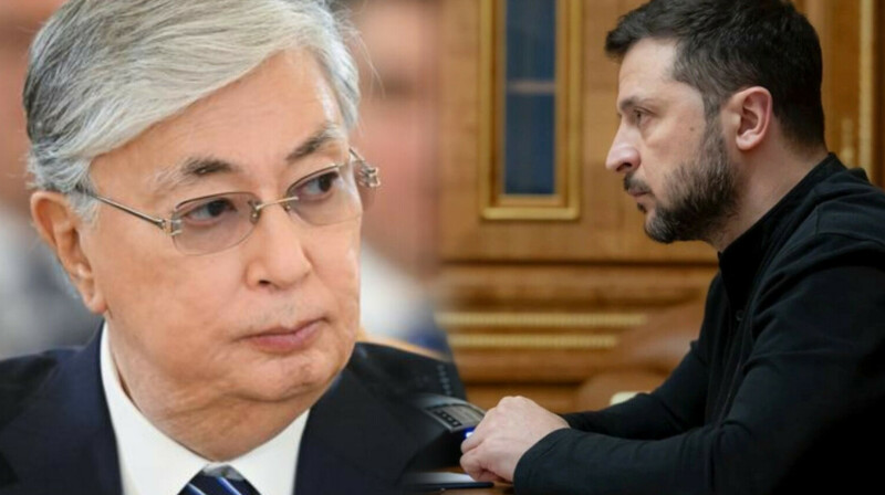 Токаев и Зеленский обсудили пути мирного урегулирования в Украине