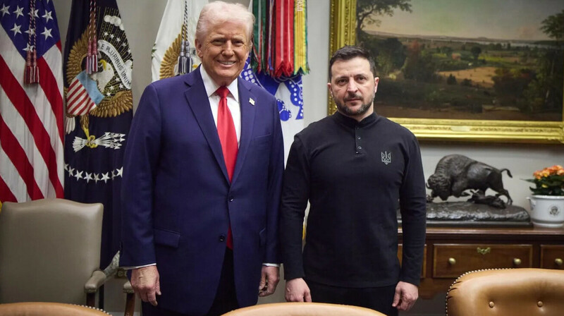 Зеленский прибыл в Вашингтон на встречу с Трампом