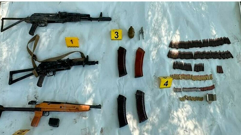 В Казахстане продолжают находить тайники с похищенным во время Январских событий оружием