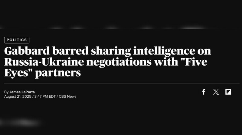 США засекретили от союзников разведданные о переговорах по Украине