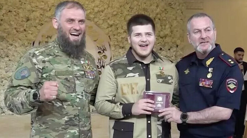 Сын Кадырова получил очередную медаль во время соревнований, в которых не участвовал