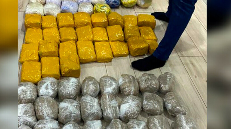 Иностранцы пытались провезти в Казахстан более 700 кг героина