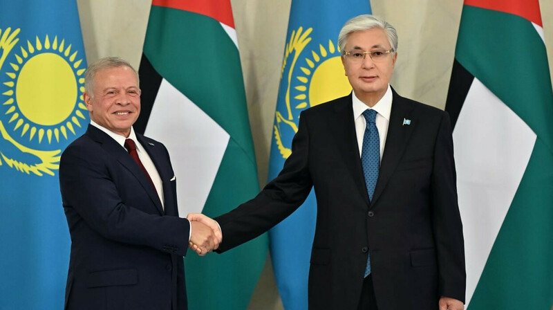 Токаев провел переговоры с королём Иордании