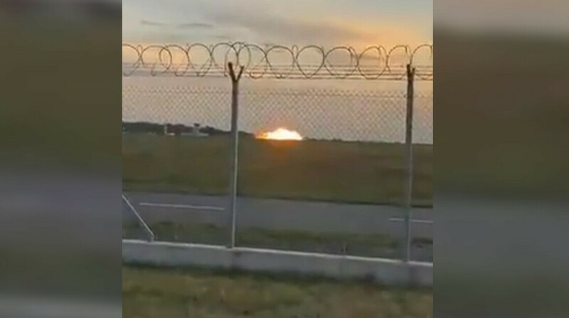 В Польше разбился истребитель F-16