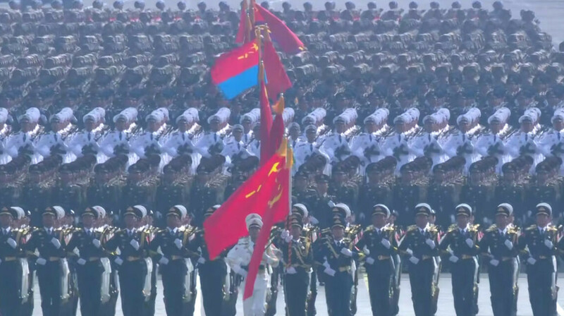 Токаев посетил военный парад в Пекине