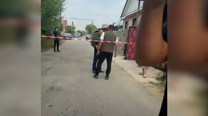 В Талгаре застрелили мужчину и похитили ребёнка