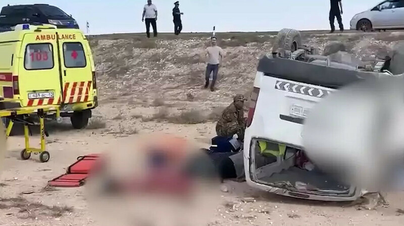 В Астану отправят пострадавших в страшной аварии с десятью погибшими