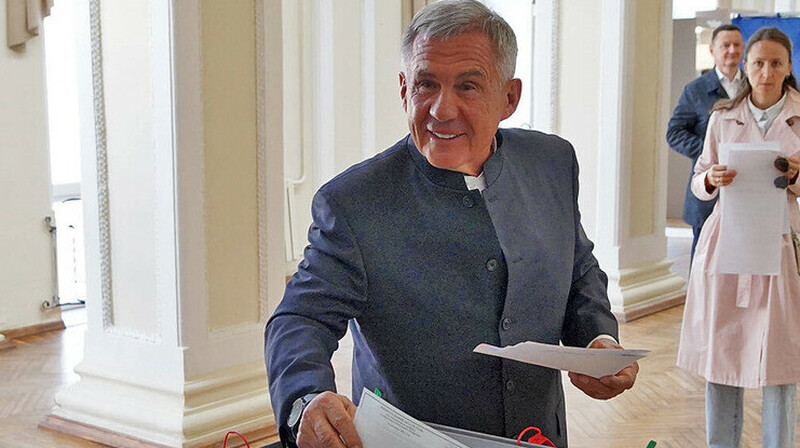 Минниханов вновь победил на выборах главы Татарстана