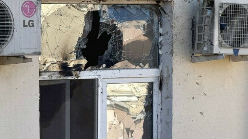 Дрон влетел в здание правительства Белгородской области