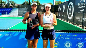 Вопреки войне: теннисистки из России и Украины победили вместе