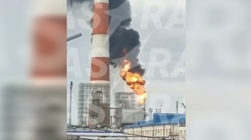 В Оренбурге жители сообщили о новом пожаре на заводе «Газпрома»