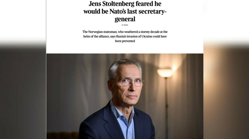 Столтенберг впервые рассказал о звонке Зеленского из бункера и отказе НАТО закрыть небо