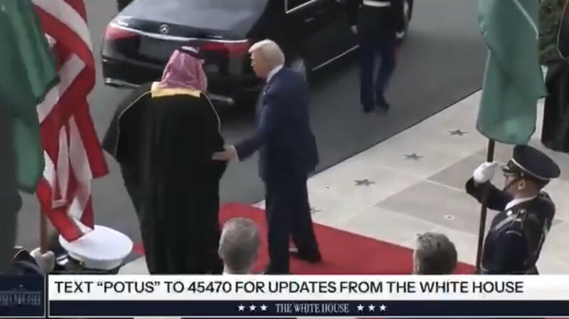 Парад, самолёты и тайные переговоры: саудовский принц прилетел к Трампу