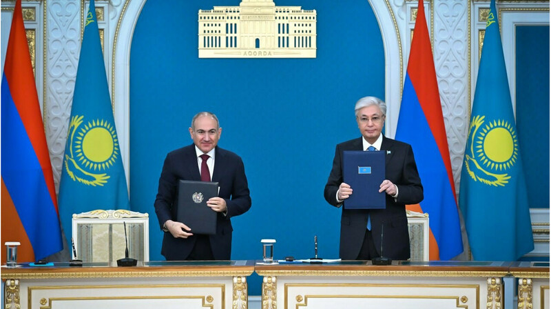 Казахстан и Армения подписали 15 соглашений о сотрудничестве