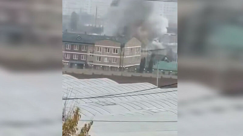 Боевой дрон атаковал Чечню