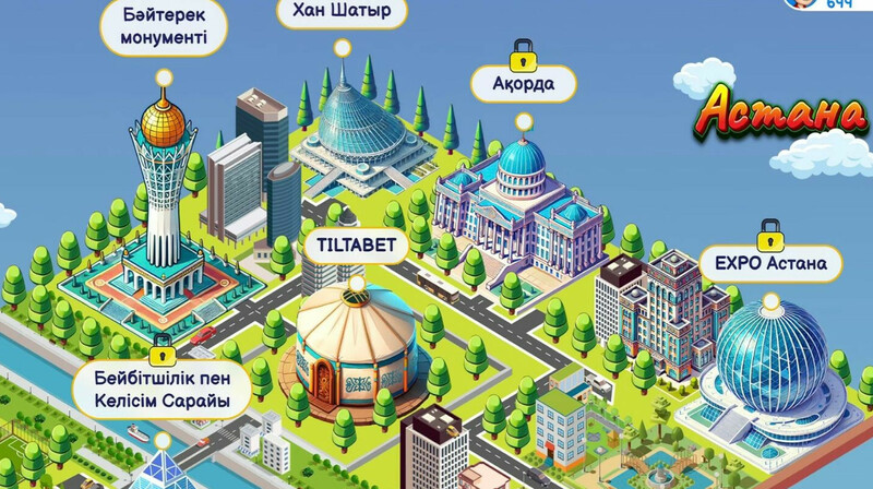 В Казахстане запустили казахскоязычную игру для изучения языка