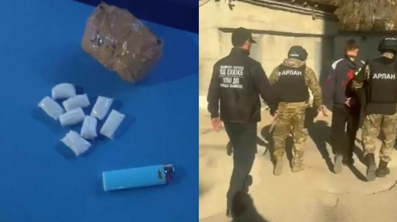 В Казахстане задержаны двое иностранцев за распространение наркотиков