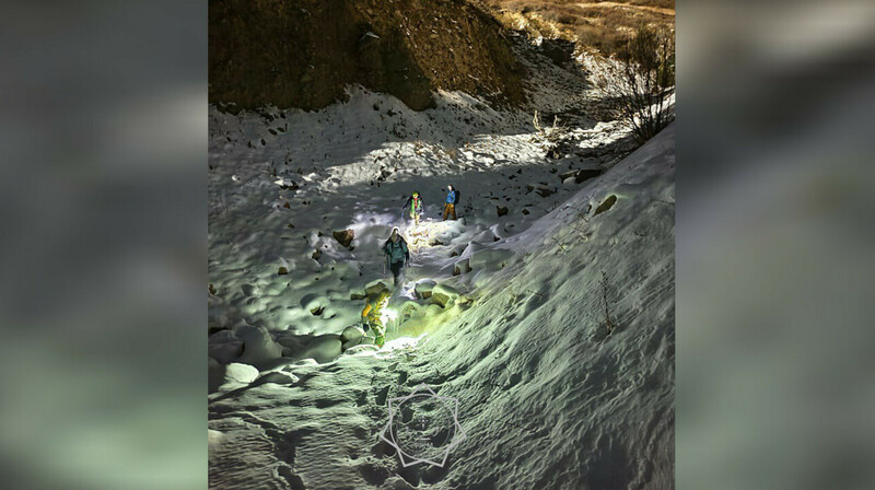 Двух туристов сняли с пика Башута под Алматы