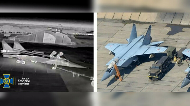 СБУ сообщила об уничтожении МиГ-31 и систем ПВО в Крыму на сумму более $200 млн